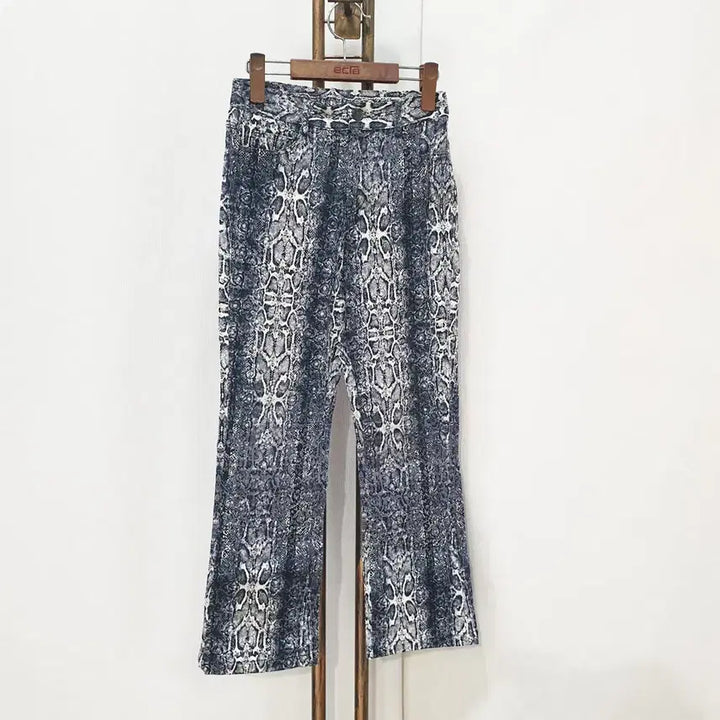 [BUNJANG] Sculptor Python Bootcut Pants S / (JJ29331)스컬프터 파이톤 부츠컷 팬츠 S