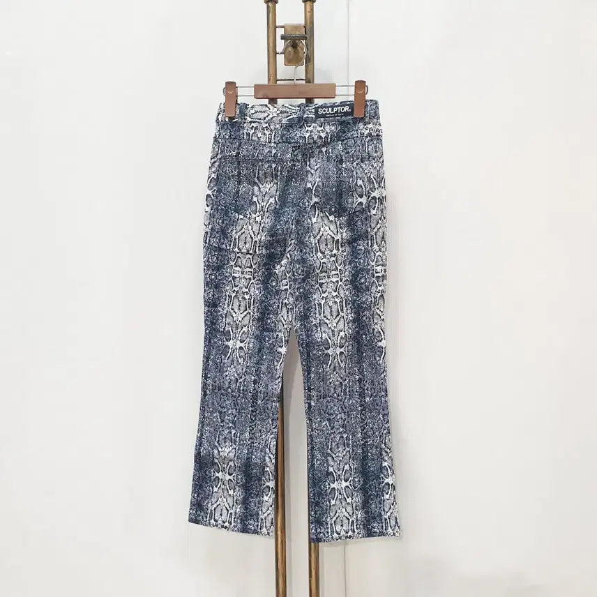[BUNJANG] Sculptor Python Bootcut Pants S / (JJ29331)스컬프터 파이톤 부츠컷 팬츠 S