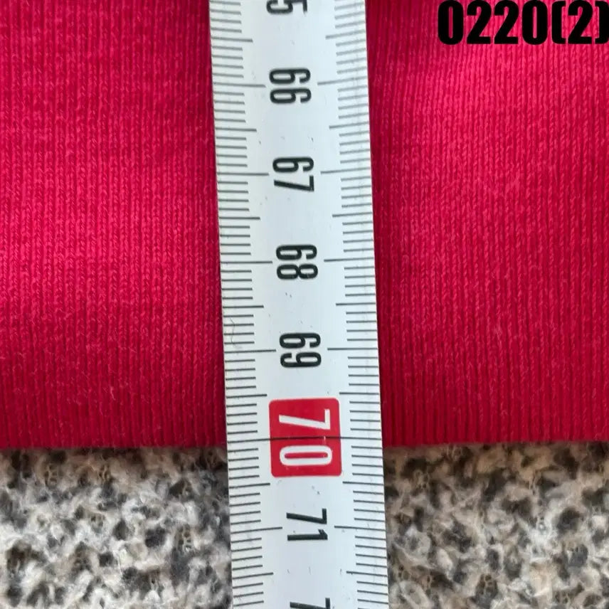 [BUNJANG] Red Printed Sweatshirt S / 마크제이콥스 레드 프린팅 맨투맨 티셔츠 S