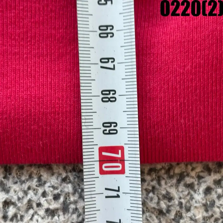 [BUNJANG] Red Printed Sweatshirt S / 마크제이콥스 레드 프린팅 맨투맨 티셔츠 S