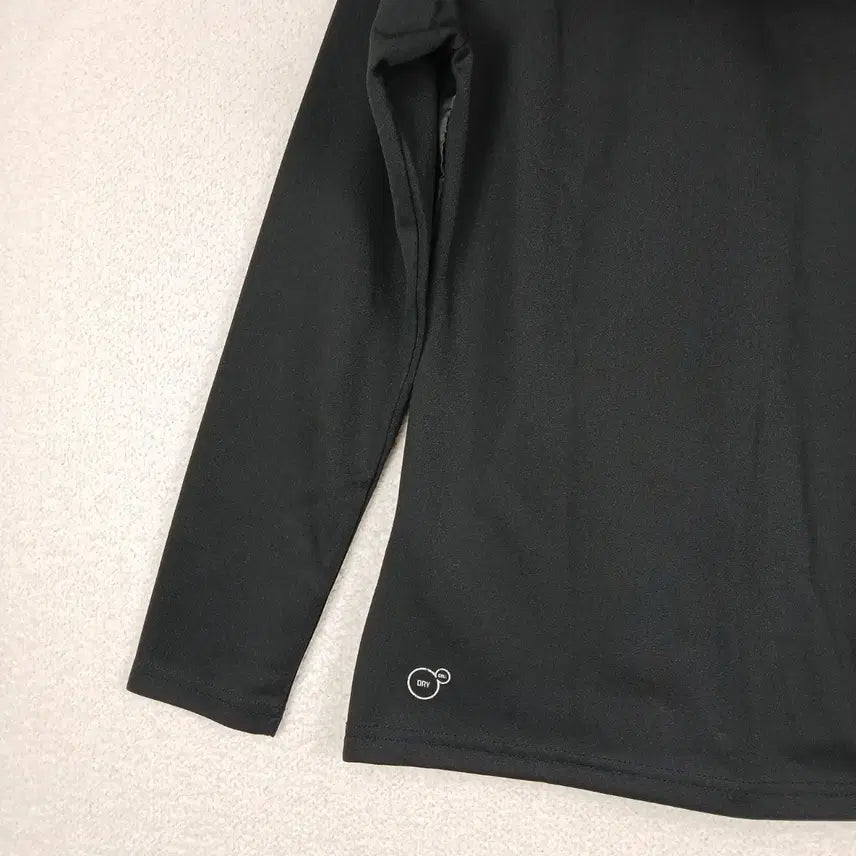 [BUNJANG] Puma Black/Fluorescent Green Half-Zip Windbreaker (Size 90) / 푸마 여성 블랙/형광색 후드 바람막이 반집업 티셔츠(90)