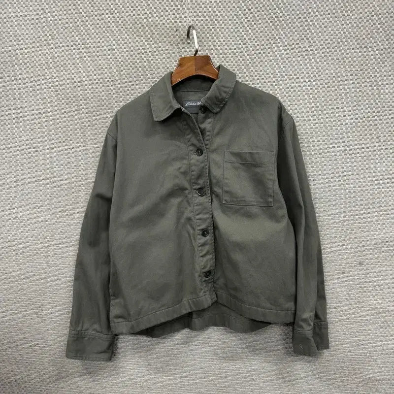 [BUNJANG] Eddie Bauer Casual Short Trucker Jacket M A06463 / 에디바우어 캐주얼 숏 트러커 자켓 M A06463