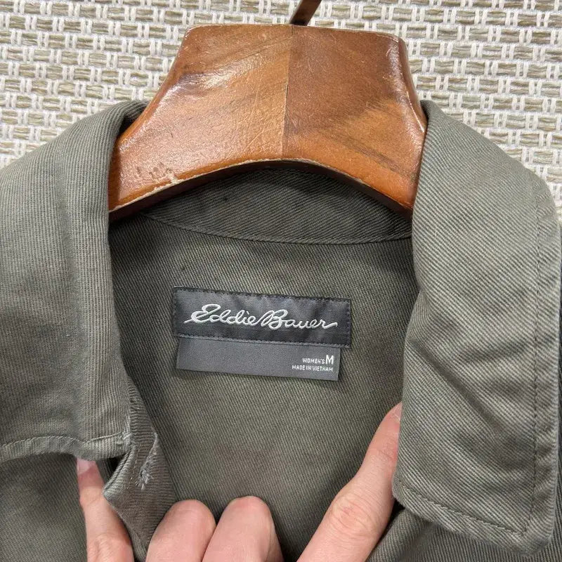 [BUNJANG] Eddie Bauer Casual Short Trucker Jacket M A06463 / 에디바우어 캐주얼 숏 트러커 자켓 M A06463