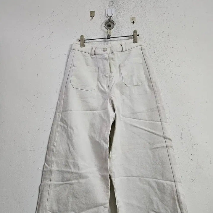 [BUNJANG] Ivory Wide Denim Pants / 아이보리 와이드 데님 팬츠