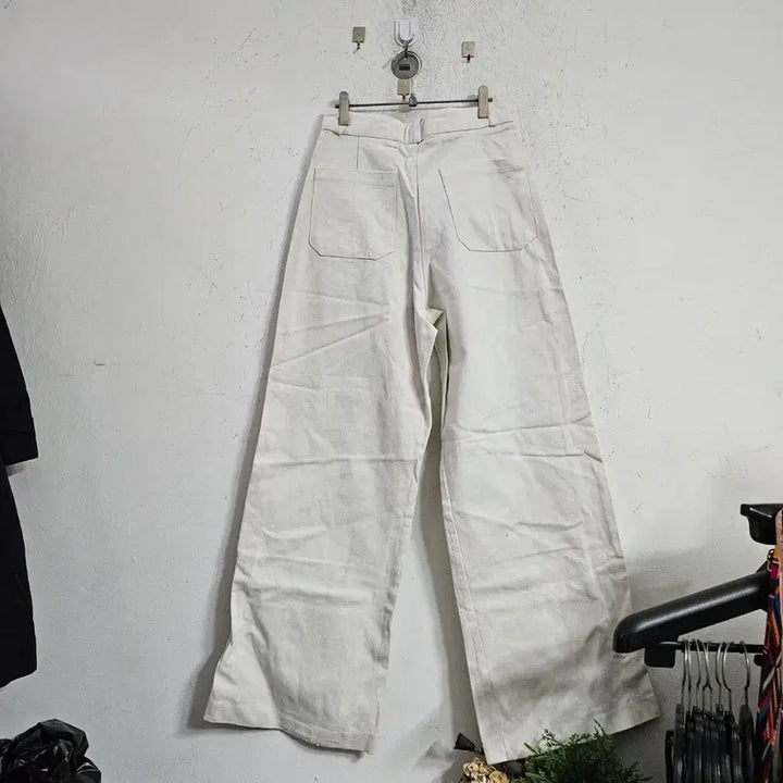 [BUNJANG] Ivory Wide Denim Pants / 아이보리 와이드 데님 팬츠