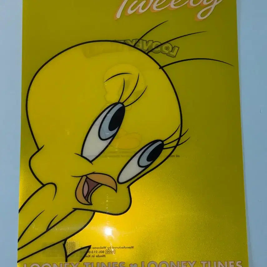 [BUNJANG] Looney Tunes Sylvester &amp; Tweety L-Folder / 고전문구 루니툰즈 루니툰 실베스터 트위티 L자 파일