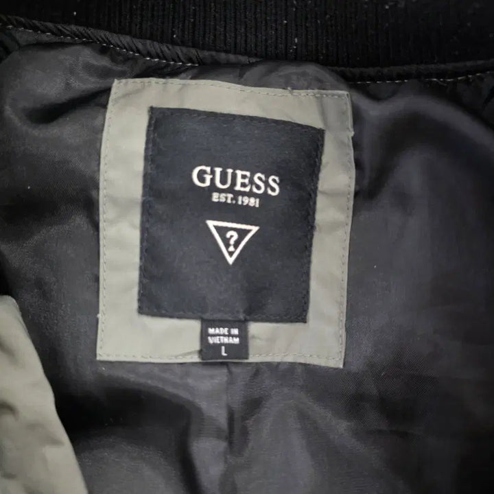 [BUNJANG] L 0219J Duck Down Padded Jumper / [L] 게스 덕다운 패딩 점퍼 0219J