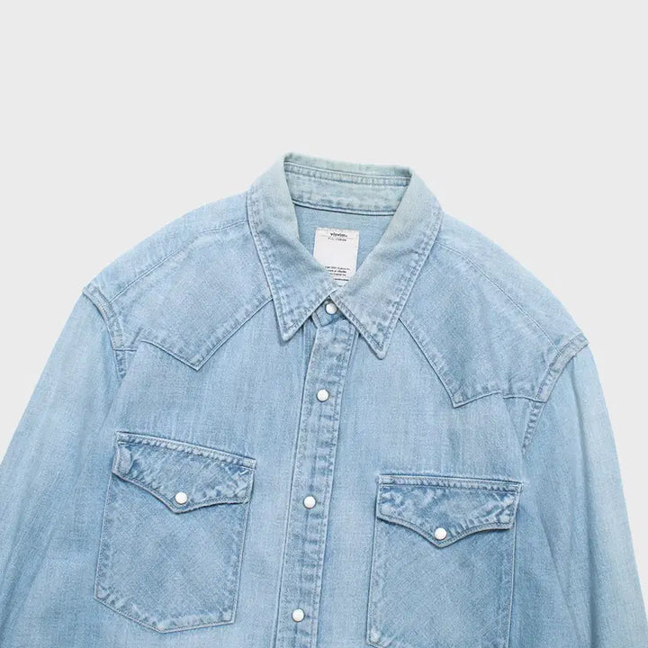 [BUNJANG] Visvim Western Shirt / visvim 비즈빔 웨스턴 셔츠