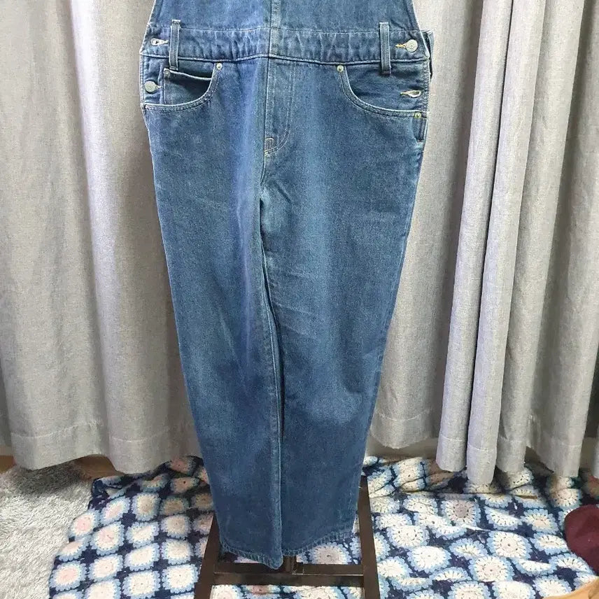 [BUNJANG] YooA Alpaca Cardigan / M리바이스 멜빵 데님