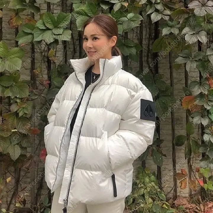 [BUNJANG] Moose Knuckles White Puffer Jacket / 무스너클 화이트 푸퍼 패딩