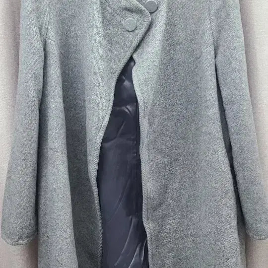 [BUNJANG] Thyren Gray Wool Coat / Thyren 그레이 모직 코트