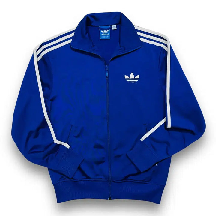[BUNJANG] Adidas Blue Firebird Track Top Jersey (S/P) / 아디다스 블루 파이어버드 트랙탑 져지 (S/P)