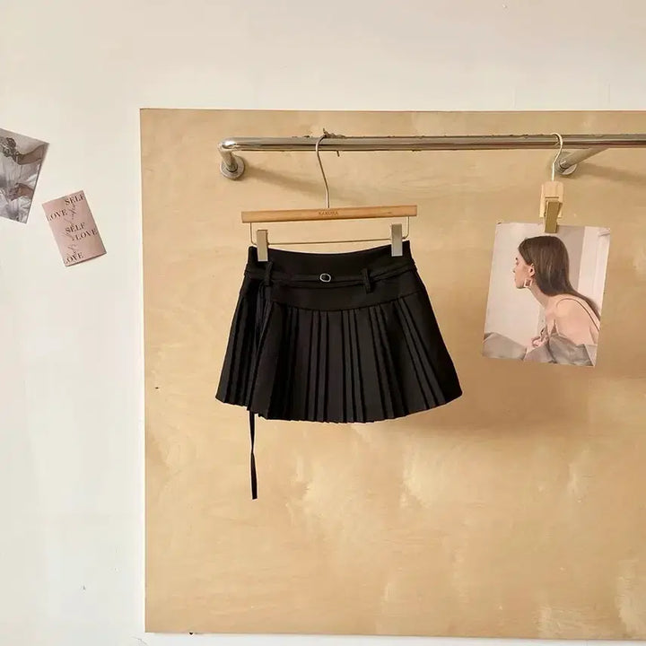 [BUNJANG] Pleated Mini Skirt / (S-L) (5color) 플리츠 미니 스커트