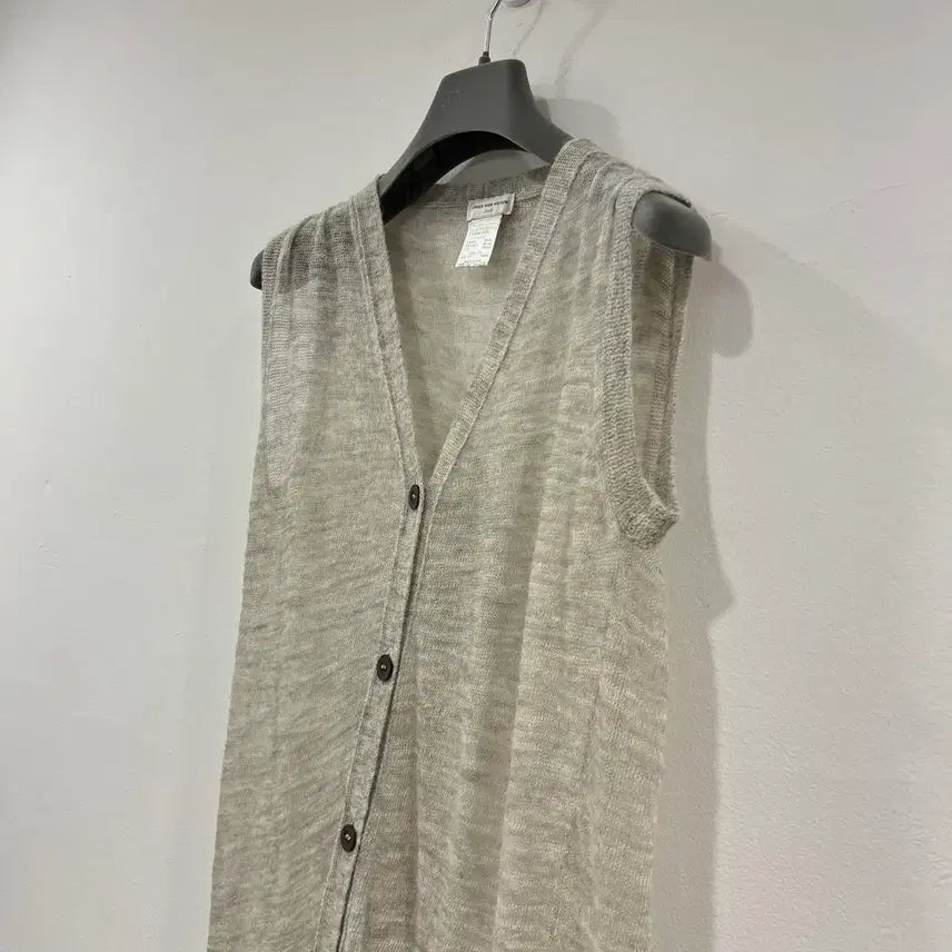 [SOLD OUT] DRIES VAN NOTEN 드리스반 노튼 언발 니트 베스트