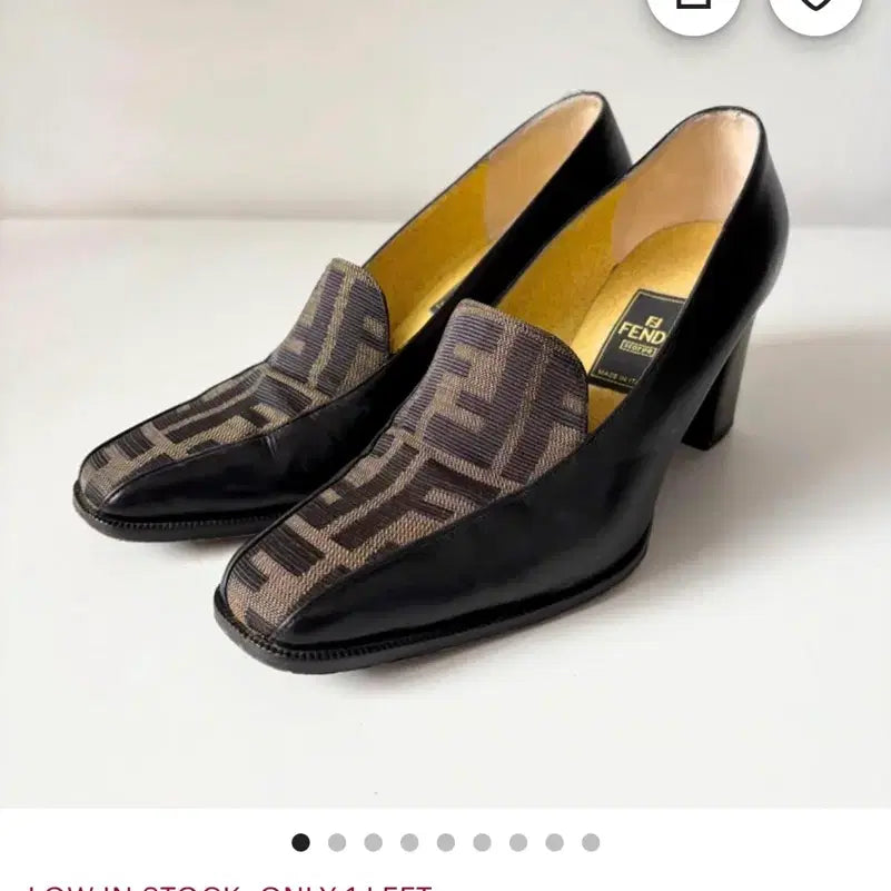 [BUNJANG] Fendi Zuca Pumps Shoes 37.5 (245) / Fendi 펜디 주카 펌프스 구두 37.5 (245) 올드머니