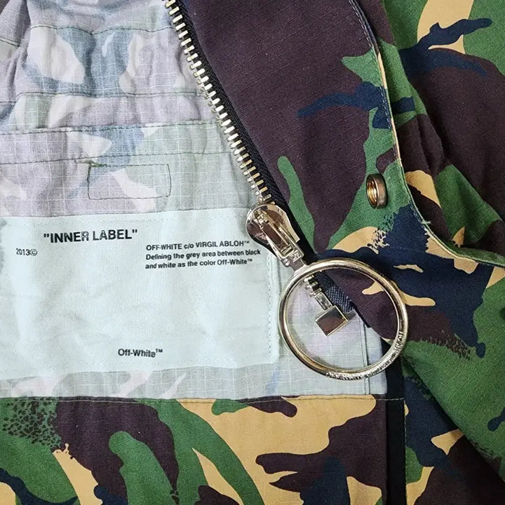 [BUNJANG] Off-White Camo Jacket / Off-White 오프화이트 카모 자켓