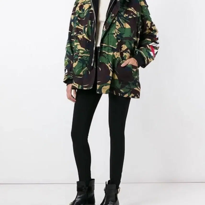 [BUNJANG] Off-White Camo Jacket / Off-White 오프화이트 카모 자켓