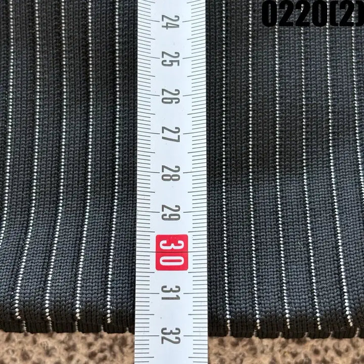 [BUNJANG] Black Stripe Tote Bag / 시슬리 블랙 스트라이프 토트백