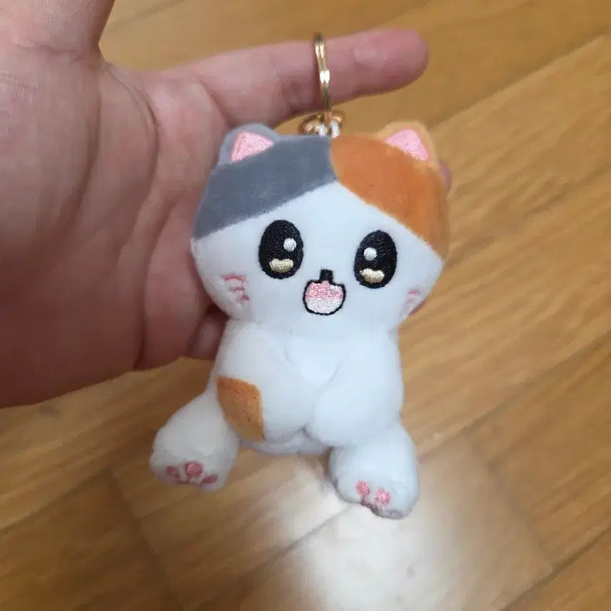 [BUNJANG] Konketchi Spotty Cat Plush Keyring / 고양이 인형 키링 코네코짱 점박이