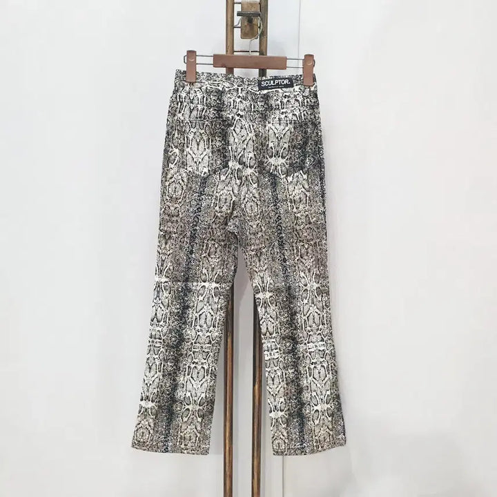 [BUNJANG] Sculptor Python Bootcut Pants S / (JJ29332)스컬프터 파이톤 부츠컷 팬츠 S