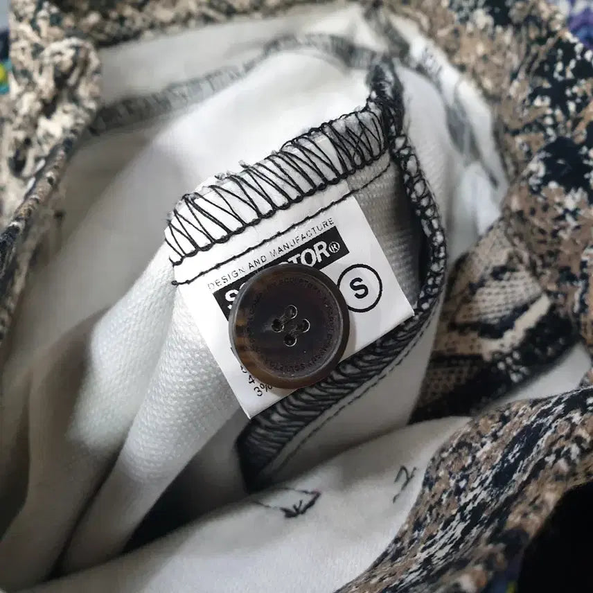 [BUNJANG] Sculptor Python Bootcut Pants S / (JJ29332)스컬프터 파이톤 부츠컷 팬츠 S