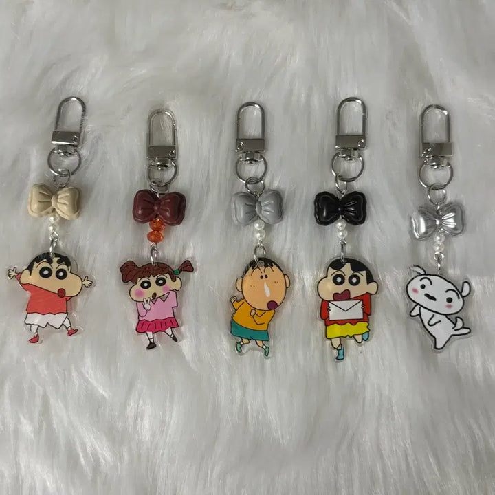 [BUNJANG] Crayon Shin-chan Keyring / 짱구는못말려 키링 !!!!!!진짜귀여워용