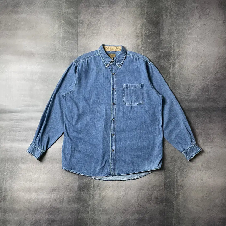 [BUNJANG] FADED GLORY 빈티지 코튼 데님 셔츠 / FADED GLORY 빈티지 코튼 데님 셔츠 A00459