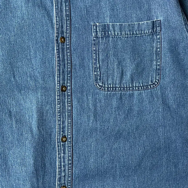 [BUNJANG] FADED GLORY 빈티지 코튼 데님 셔츠 / FADED GLORY 빈티지 코튼 데님 셔츠 A00459