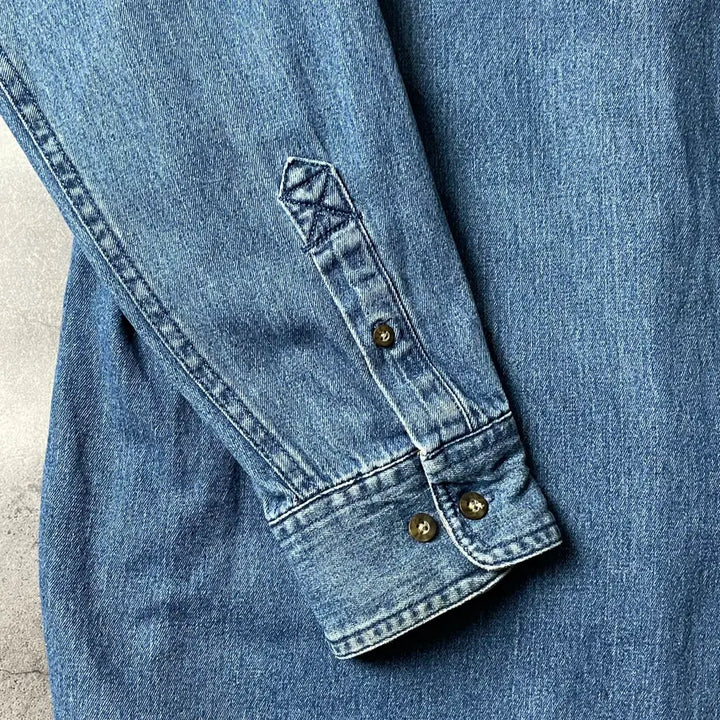 [BUNJANG] FADED GLORY 빈티지 코튼 데님 셔츠 / FADED GLORY 빈티지 코튼 데님 셔츠 A00459