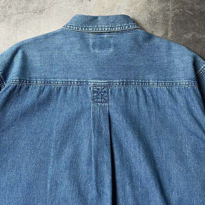 [BUNJANG] FADED GLORY 빈티지 코튼 데님 셔츠 / FADED GLORY 빈티지 코튼 데님 셔츠 A00459