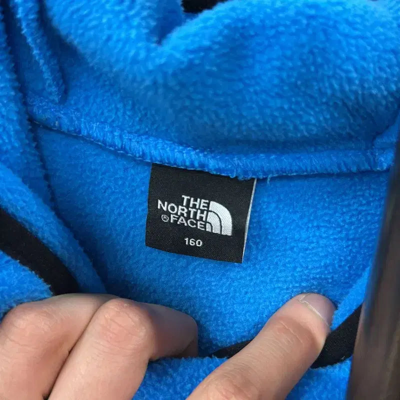 [BUNJANG] The North Face Fleece Hoodie / 노스페이스 아웃도어 플리스 후리스 후드티 160 A06493