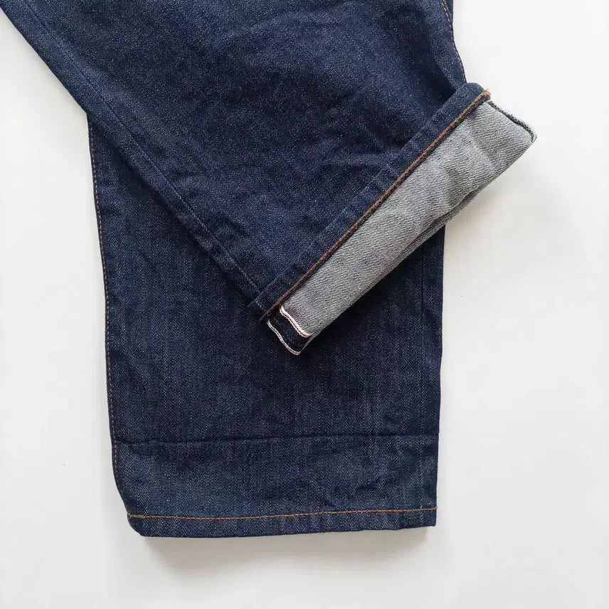 [BUNJANG] Denim Pants Size 27 Straight Fit / 빈티지 청바지 사이즈27 일자 진청 캐주얼 여자 여성 데님팬츠 A9316