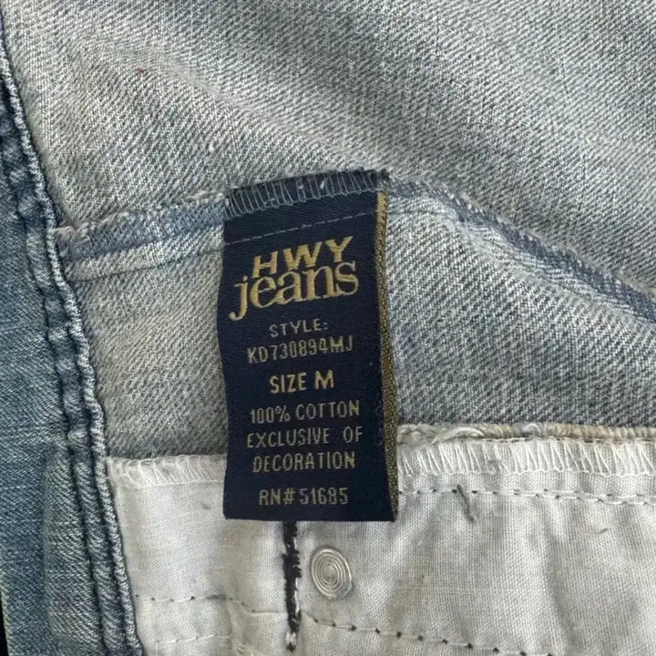 [BUNJANG] Crop Denim Jacket (M) / 여성 크롭 연청 데님자켓 /M 55~66 /슬림핏/허리라인 예쁜 청자켓