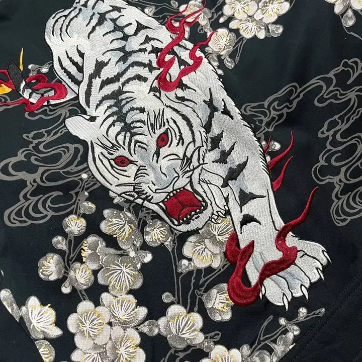 [BUNJANG] FUGUTAITEN Oriental White Tiger Jumpsuit / FUGUTAITEN Oriental white tiger jumpsuit