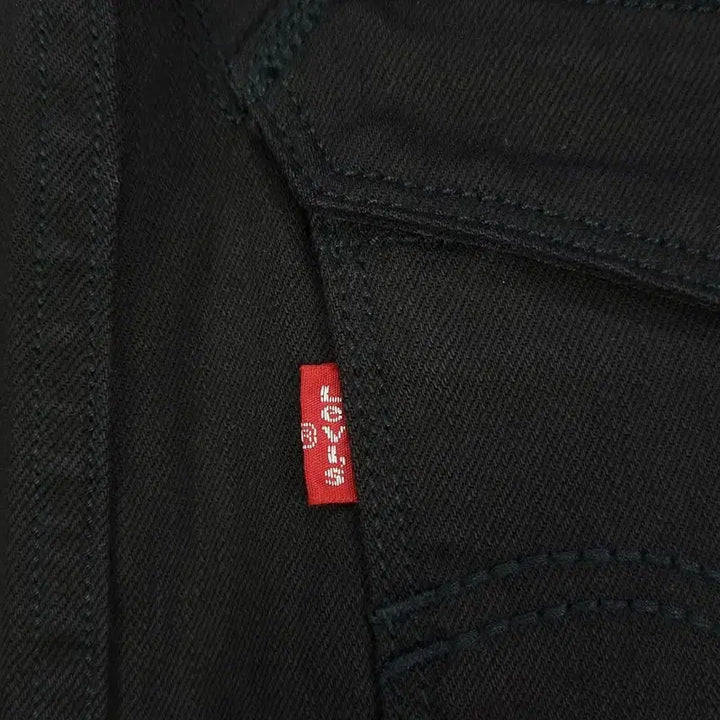 [BUNJANG] Levi's Low Rise Cotton Mini Skirt / 리바이스 로우라이즈 코튼 미니스커트 블랙 M18935