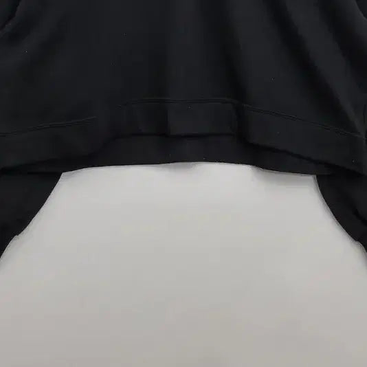 [BUNJANG] WEGO Black Cropped Hoodie / WEGO 위고 블랙 크롭 후드티셔츠 [F] 기모 후드 크롭 티셔츠