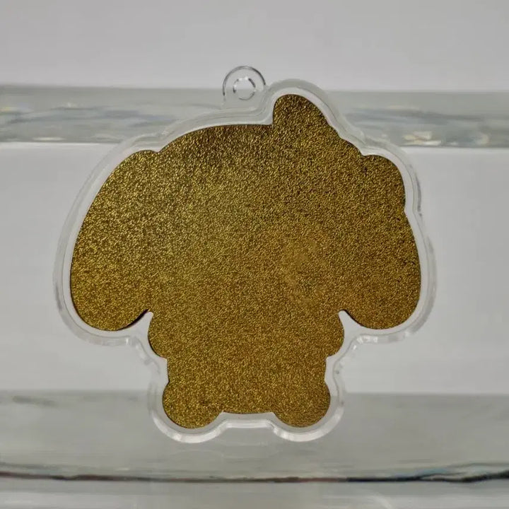 [BUNJANG] Sanrio Cinnamoroll Gold Keyring / 산리오 시나모롤 골드  키링 핸드폰 가방 금30mg함유
