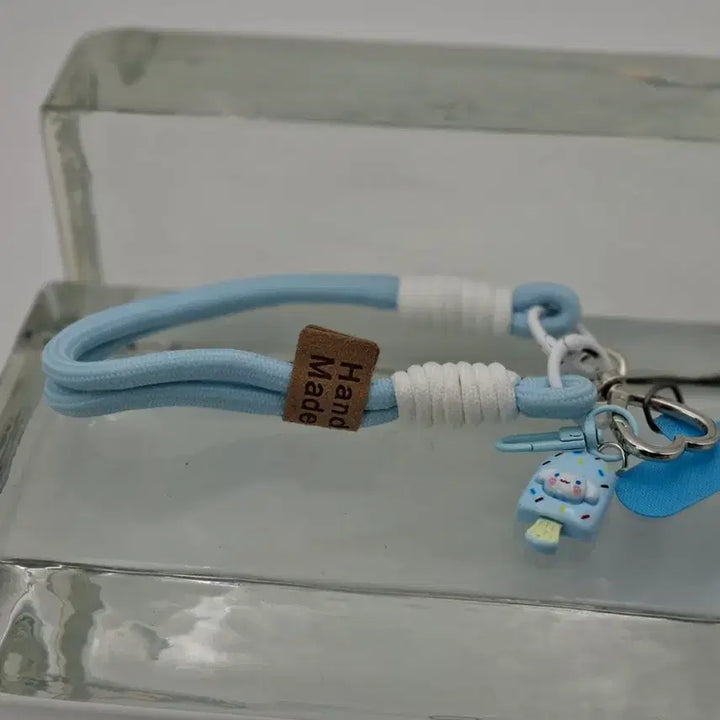 [BUNJANG] Sanrio Cinnamoroll Gold Keyring / 산리오 시나모롤 골드  키링 핸드폰 가방 금30mg함유