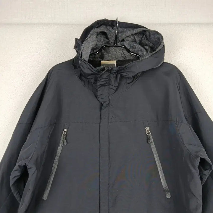[SOLD OUT] HEAD 남성 블랙 후드 바람막이 점퍼(100)