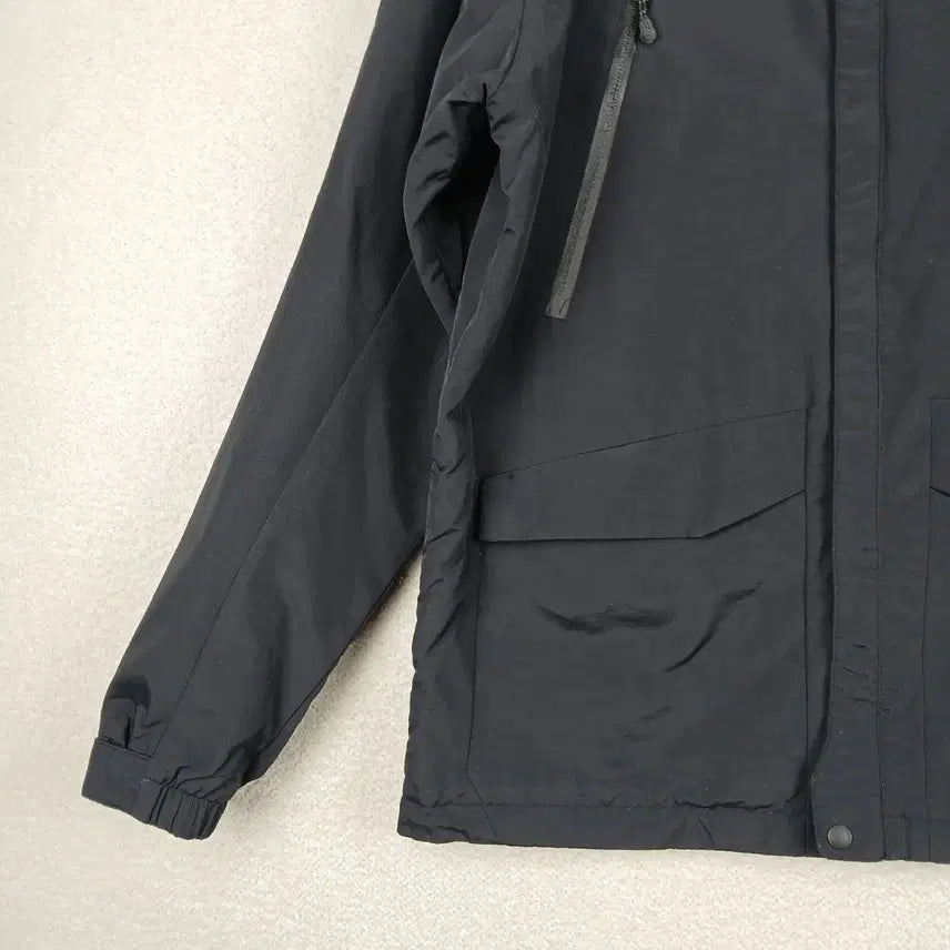 [SOLD OUT] HEAD 남성 블랙 후드 바람막이 점퍼(100)