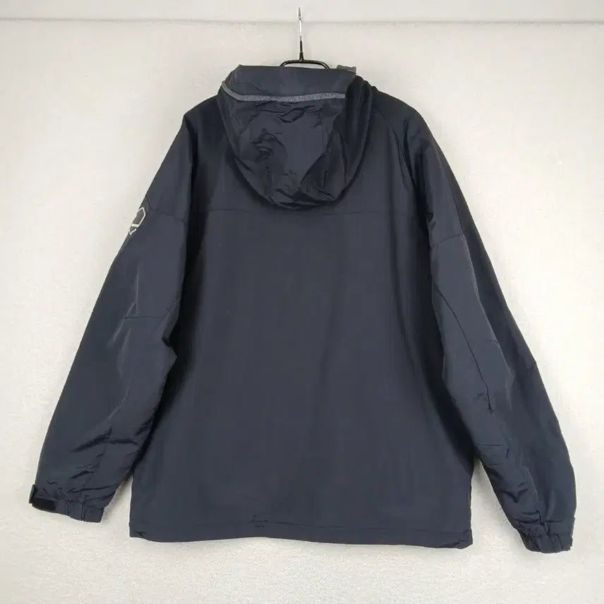 [SOLD OUT] HEAD 남성 블랙 후드 바람막이 점퍼(100)
