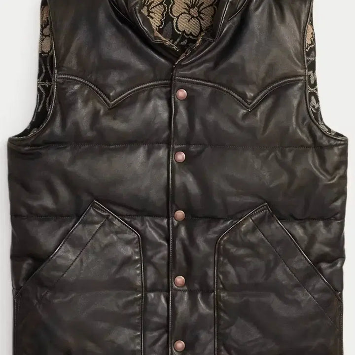 [BUNJANG] RIIZE 2026 Leather Vest / RRL 2026 가죽베스트