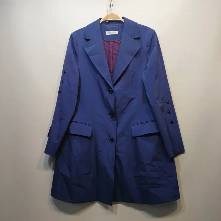 [BUNJANG] Women's Long Coat (Size 90) / 블루 여성용 롱 코트90~95사이 봄가을 62147