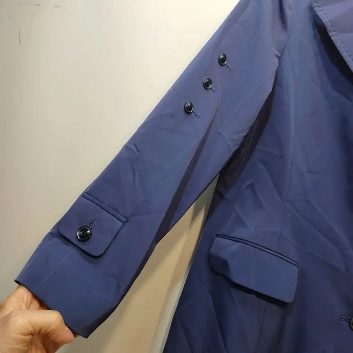 [BUNJANG] Women's Long Coat (Size 90) / 블루 여성용 롱 코트90~95사이 봄가을 62147