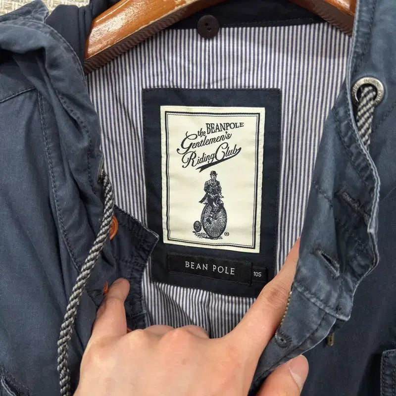 [BUNJANG] Beanpole Casual Vintage Jacket / 빈폴 캐주얼 빈티지 야상 자켓 105 A06494