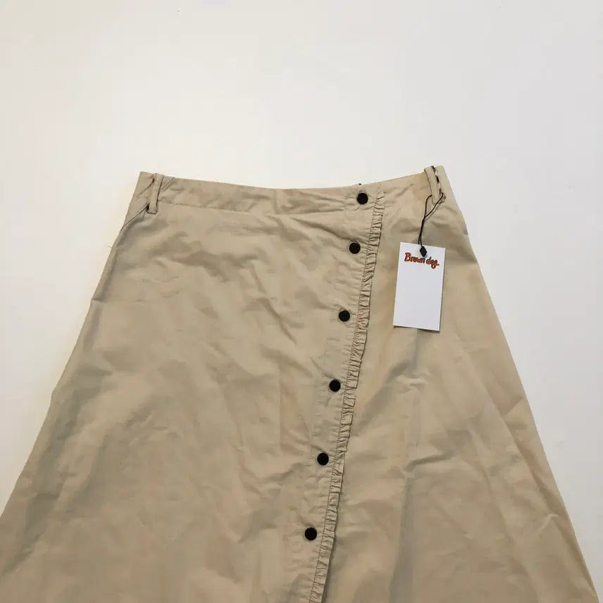 [BUNJANG] Burberry Snap Midi Skirt / 버버리 스냅 미디 스커트