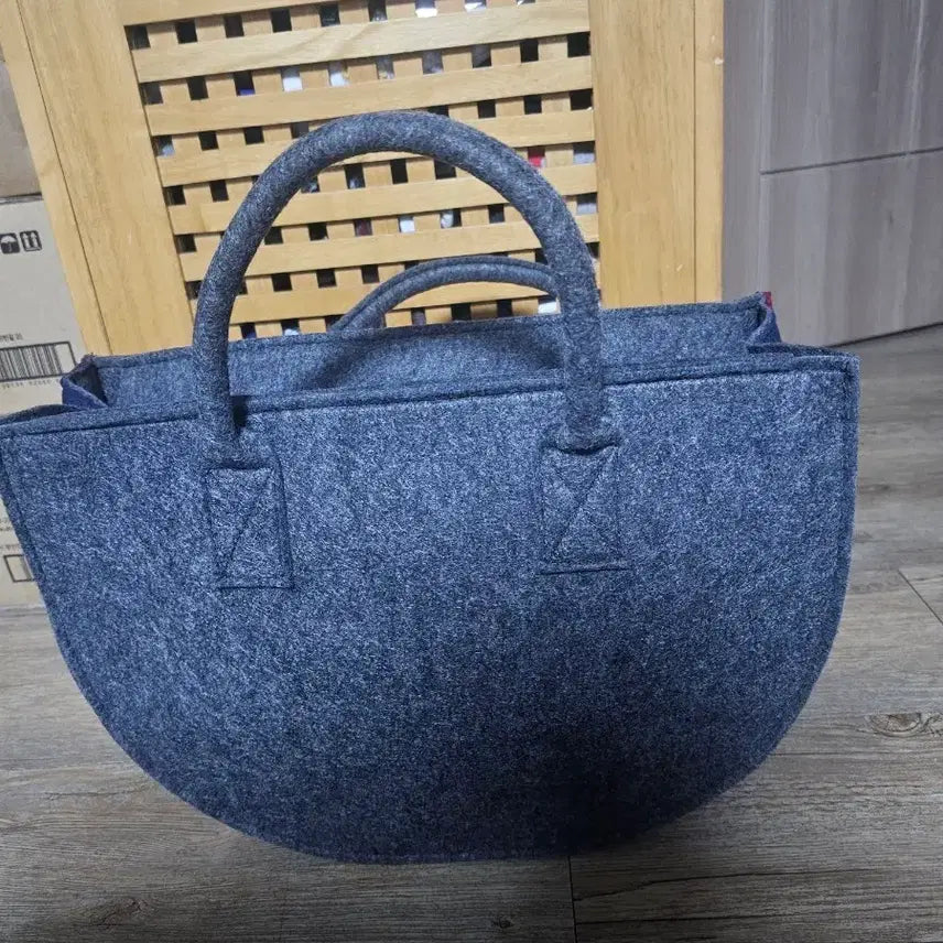 [BUNJANG] Felt Tote Bag / 펠트 토트백 가방
