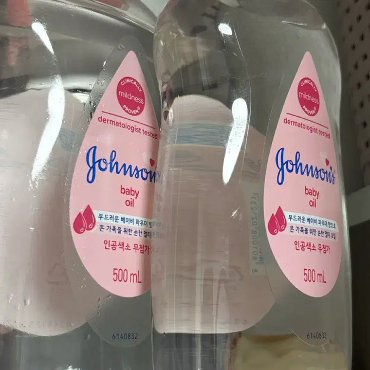 [BUNJANG] Johnson's Baby Oil Bundle Set / 존슨즈 베이비 오일  500ml 2개 일괄