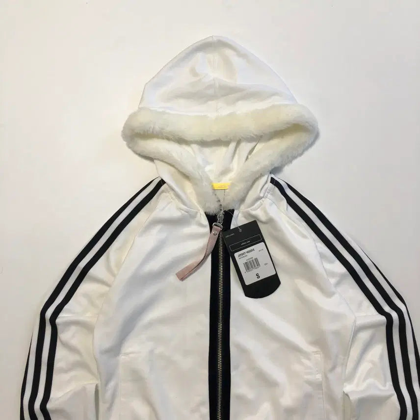 [BUNJANG] Adidas Fur Hooded Jersey / 아디다스 퍼 후드 져지