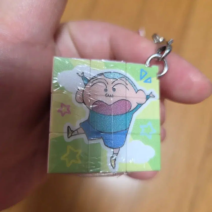 [BUNJANG] Crayon Shin-chan Cube Keyring / 짱구 키링 큐브  새상품